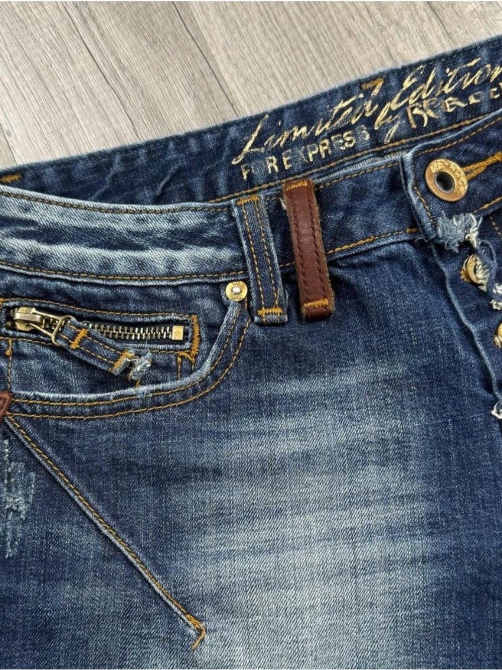ReRock for Express Demim Jean Shorts - Picture 2 of 6